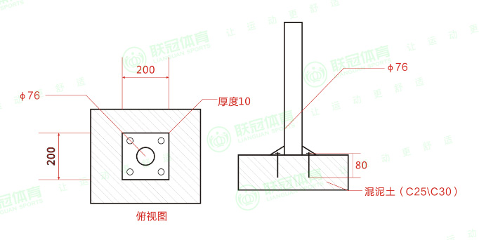 组装式围网法兰盘式施工工艺